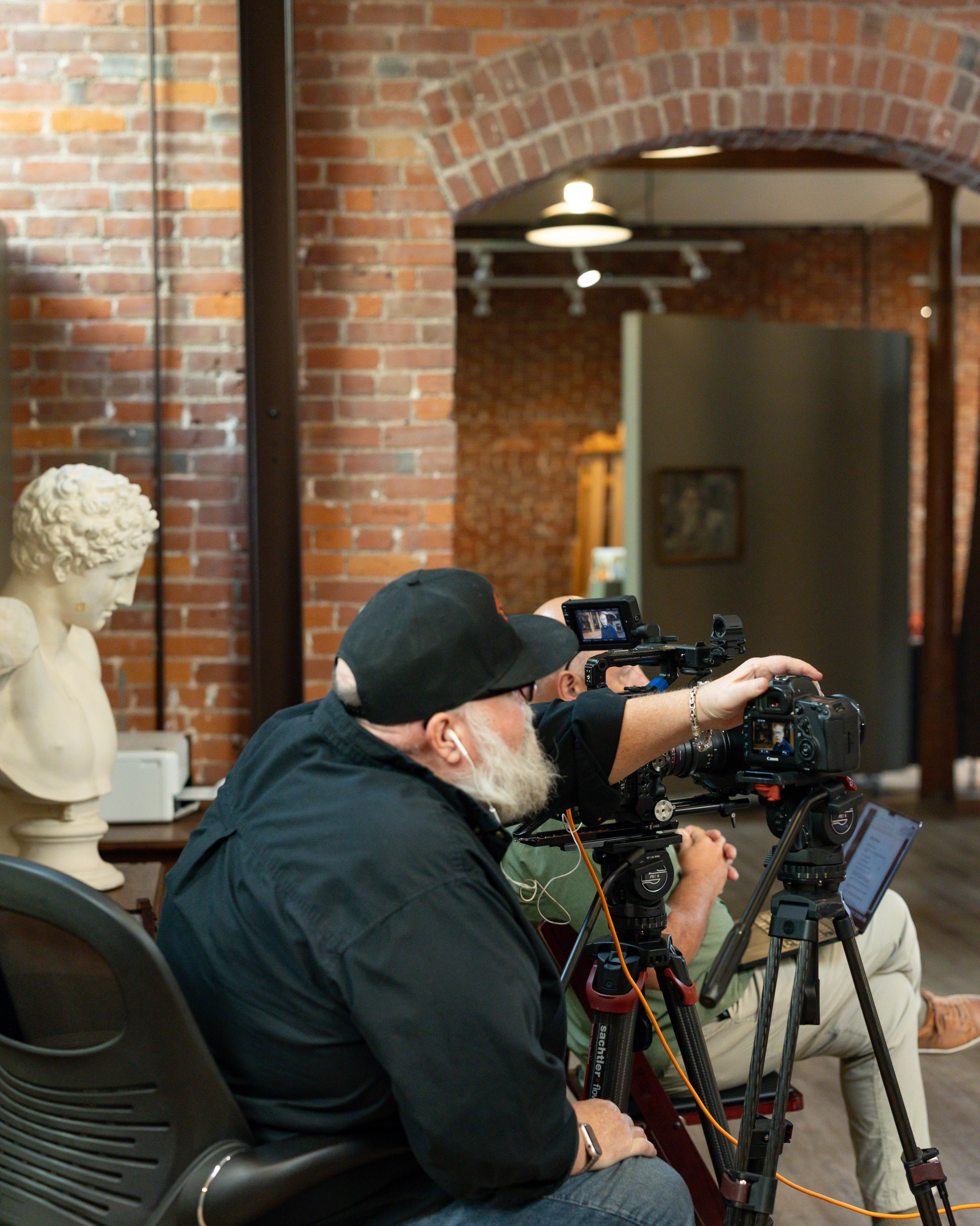 Documentary filming scene 1