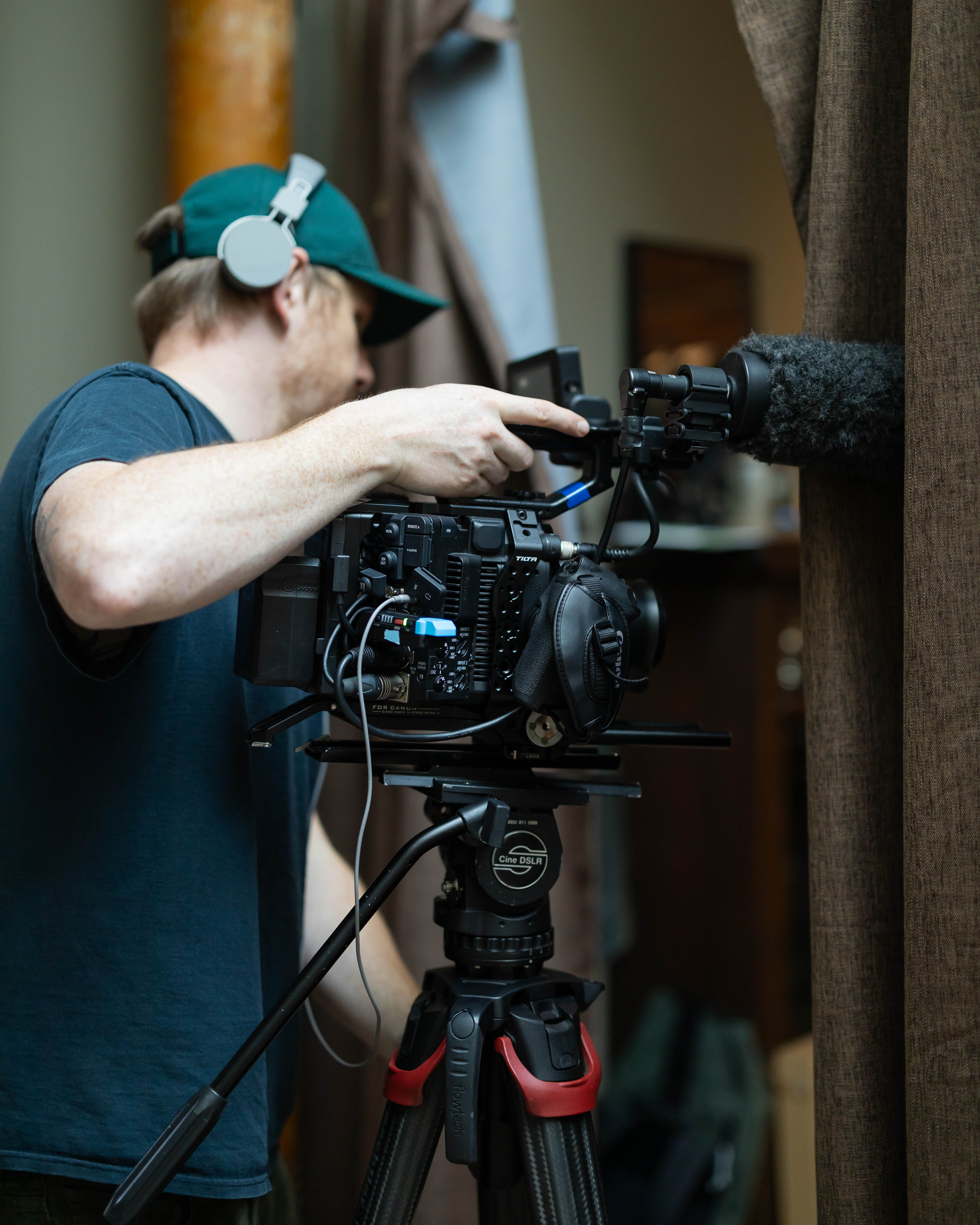 Documentary filming scene 5