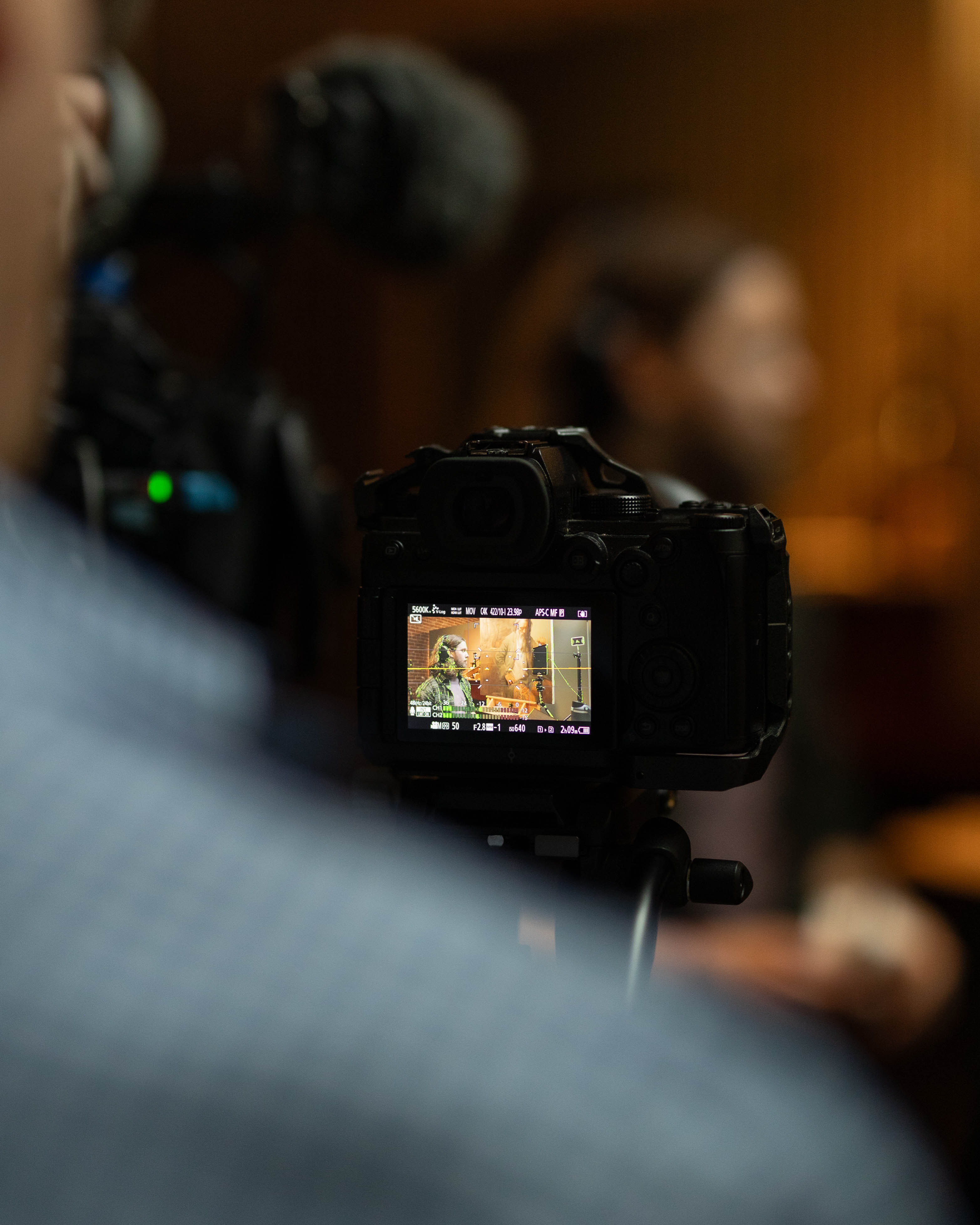 Documentary filming scene 6
