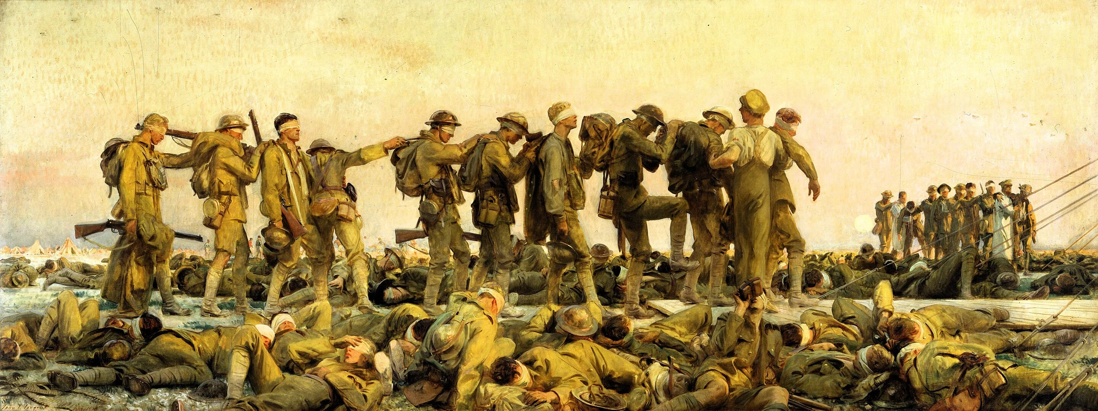 Sargent, Gassed