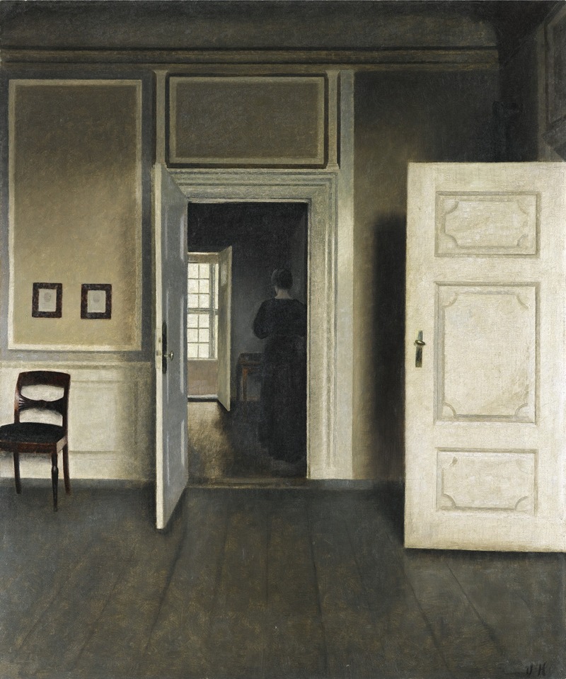 Hammershøi, Interior